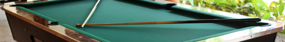 Photograph of a pool table
