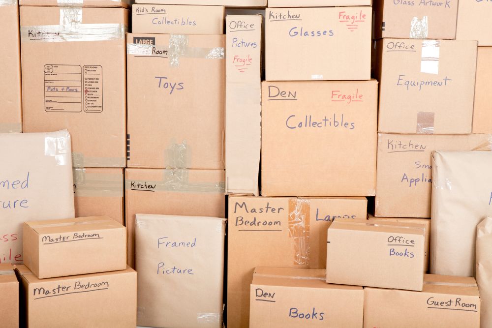 The Importance of Labeling Boxes When Moving