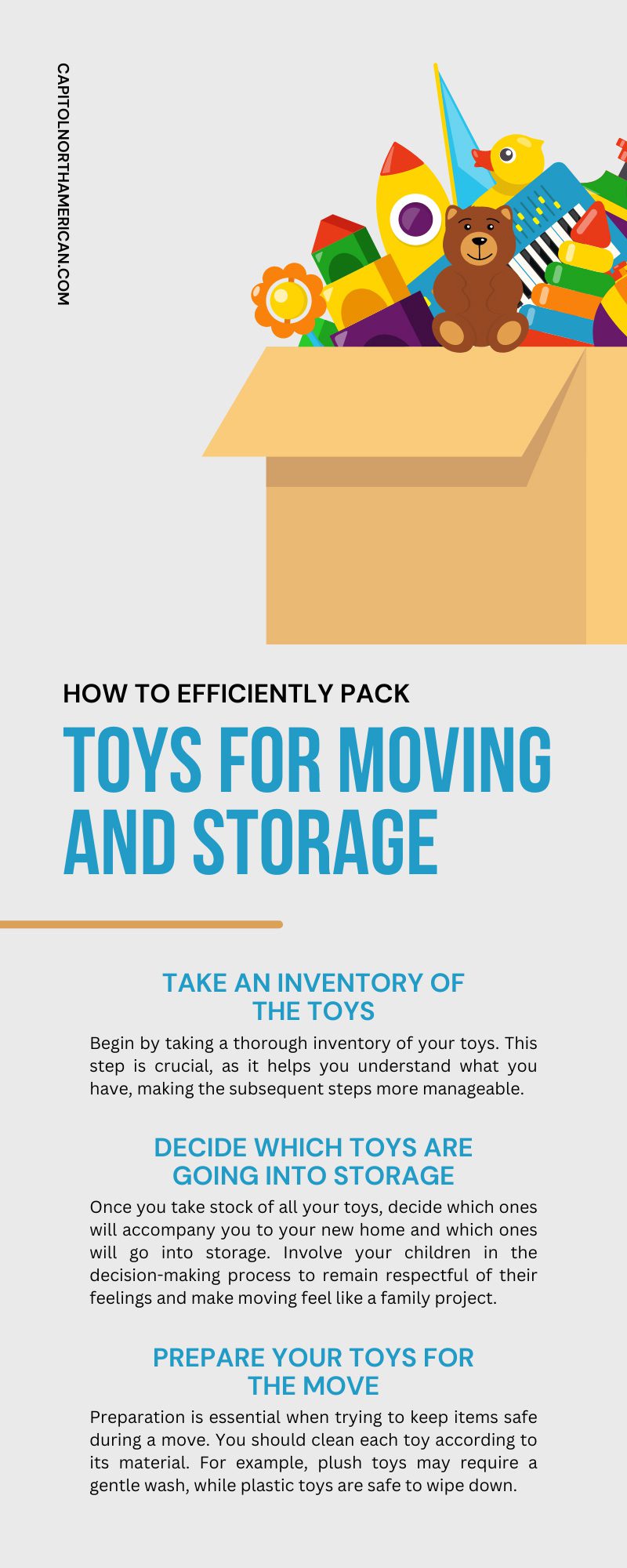 How To Efficiently Pack Toys for Moving and Storage